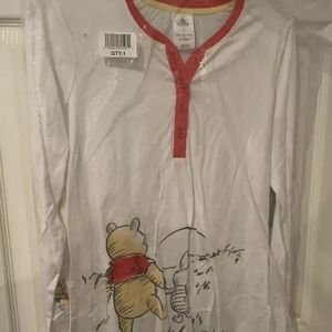 COPY - Womens Disney Winnie Pooh Pj Set Large